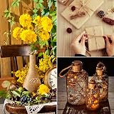 Tenn Well 4mm Jute Twine 66ft Natural Brown Garden Rope Craft Packing view 4