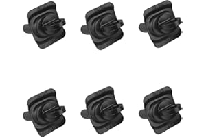 KSJED Tie Down Anchors Compatible with 2014-2023 Silverado Sierra 1500 2500 3500, 2015-2023 Colorado Canyon Truck Bed Cargo Tie Downs, 23146899 (6 Pack)