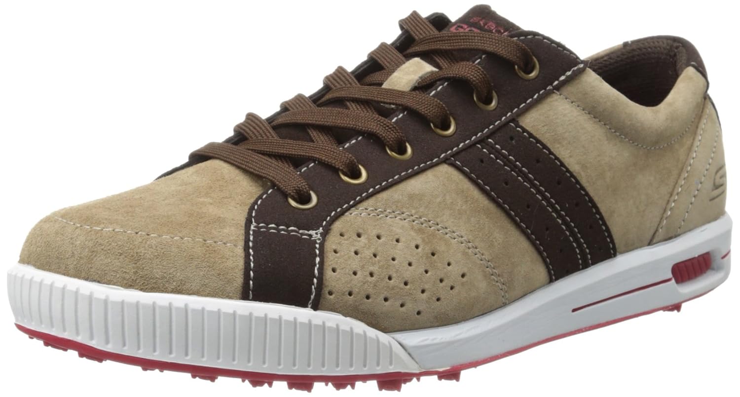 Skechers Men's Go GolfDrive Golf Shoe, Brown, 11 M US Amazon.co.uk