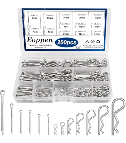 thumbnail image 2 of 6mm 8mm 10mm Clevis Pins – 304 Stainless Steel A2 Hinge & Rigging Pins (Metric) 2 of 4