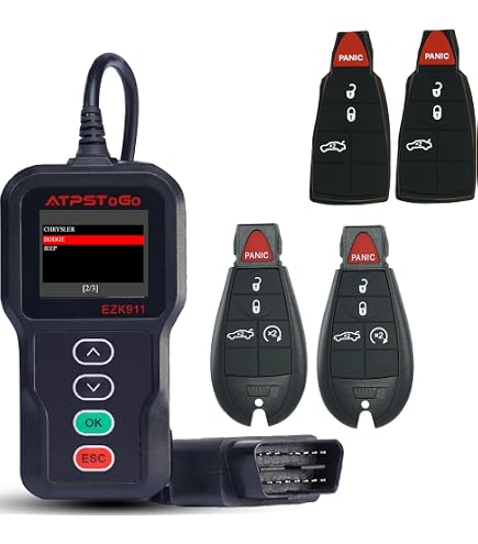 Replacement Keyless Entry Remote For 2013-2016 Dodge Dart - 5-Button Fob M3N32297100 With Insert