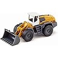 Siku 1477, Liebherr Wheel Loader, Metal/Plastic, Yellow/Grey, Movable Loading arm