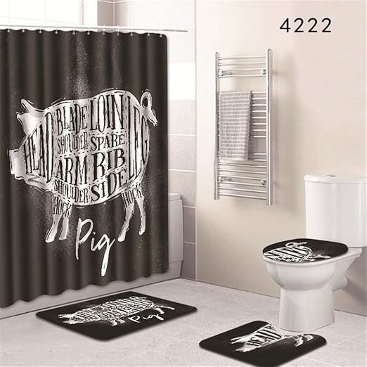 Amazon Com Oyeahbridal Set Of 4 Animal Art Printing Theme Shower