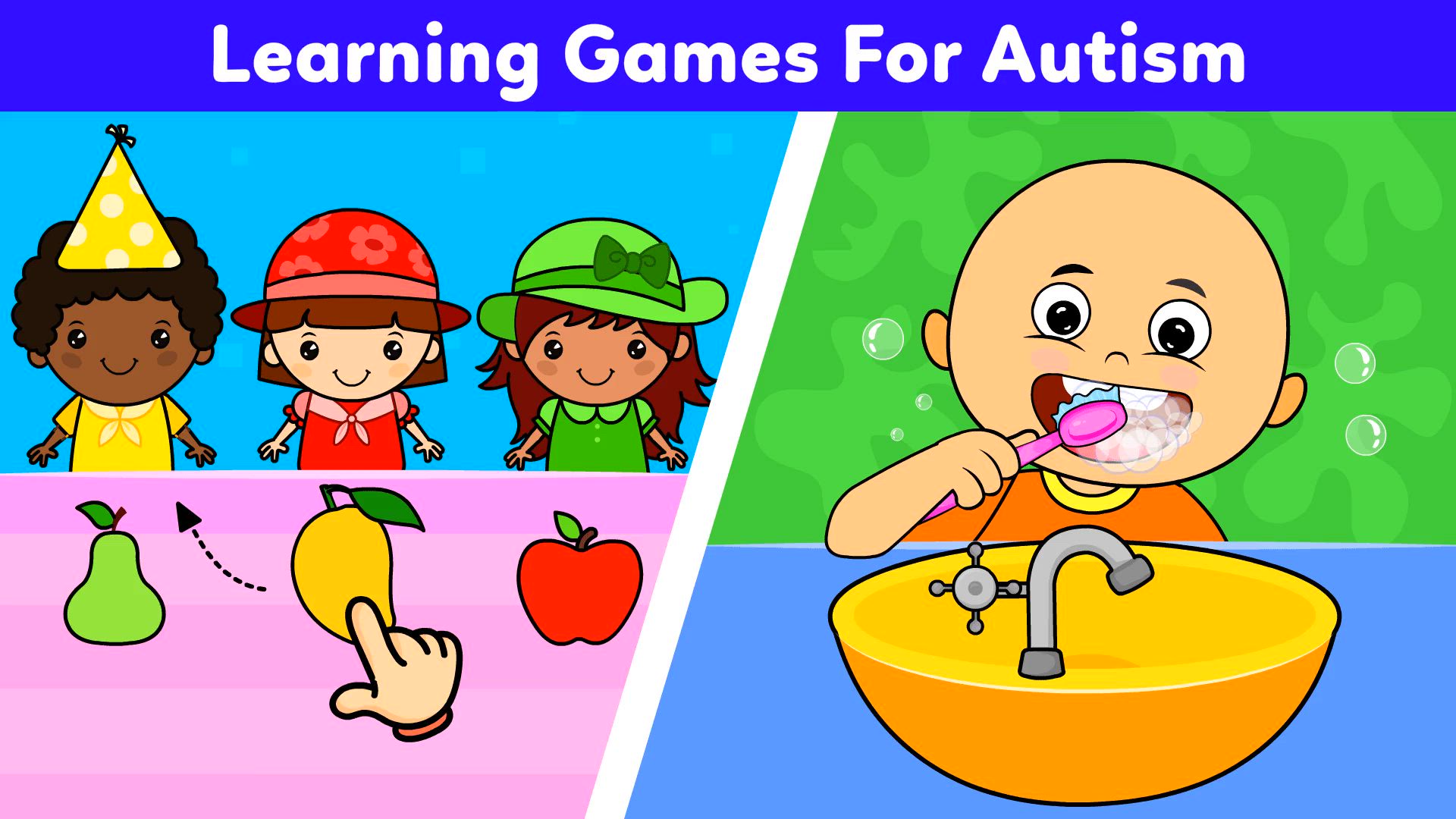 Autism Games for Kids by AutiSpark - Sensory Games for Autism, Learning ...