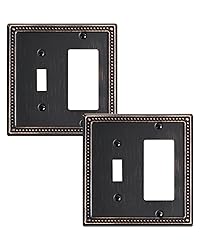 TREEWELL 2-Pack Combo Toggle/Decorator Light Switch