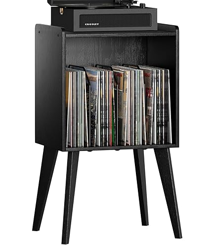 Amazon.com: X-cosrack Record Player Stand with Storage up to 100