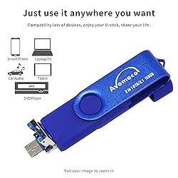 AVOMOCO 3.1 512GB 3 in1 High Speed Photo Backup