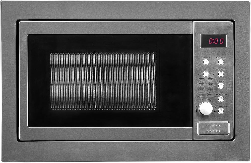 SIA 25L Integrated Microwave & Grill Stainless Steel Digital Control