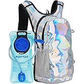 Roptat Hydration Backpack Pack with 2L Hydration Bladder - Lightweight Water Backpack Water Pouch for Women Men Running Riding Biking Music Festival