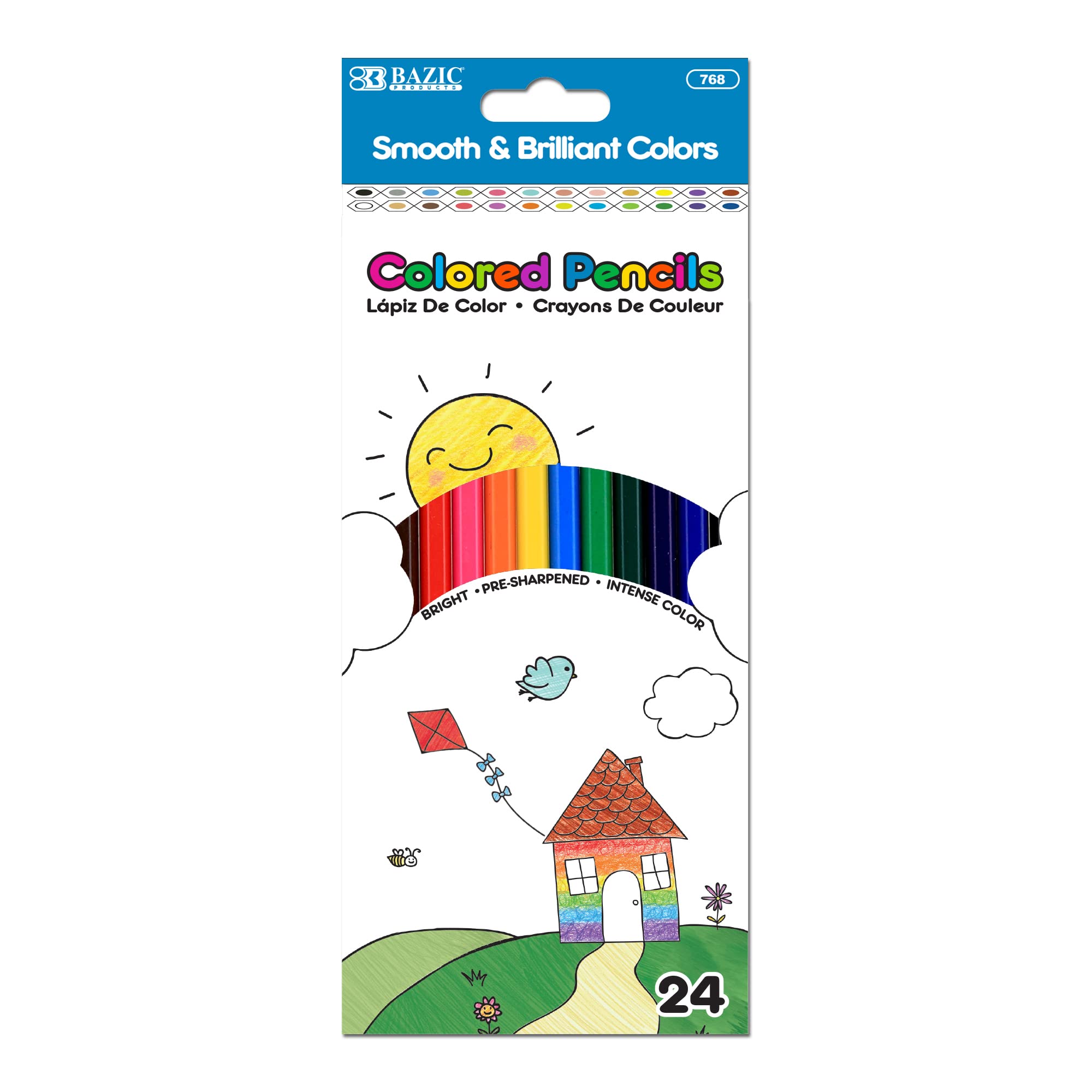 BAZIC 24 Color Pencil