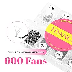 TDANCE 600 Fans Premade Fans Eyelash Extensions