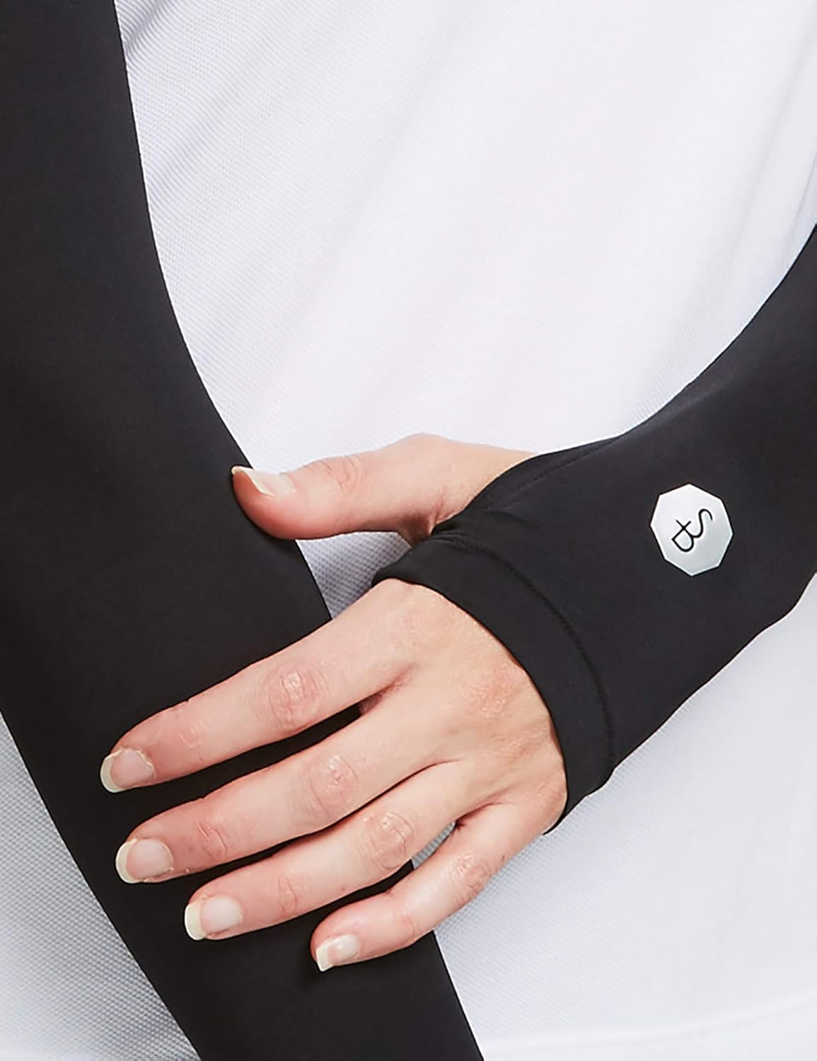 Solbari UPF50+ Sun Protective Cooling Arm Sleeves With Thumbholes at  Women’s Clothing store