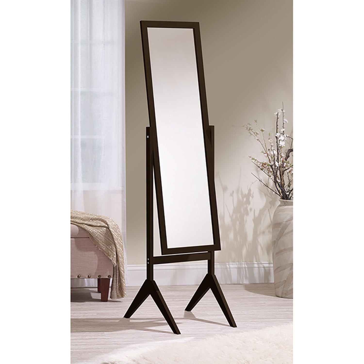 Mirrotek Adjustable Free Standing Tilt Full Length Body Floor