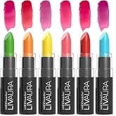 MOODmatcher LIVAURA Long Lasting Lipstick for Women 6 Pack &ndash; Color Changing Moisturizing Cream Lipsticks, Smudge Proof Lip Stick, Easy to Apply Lip Makeup, Made in USA