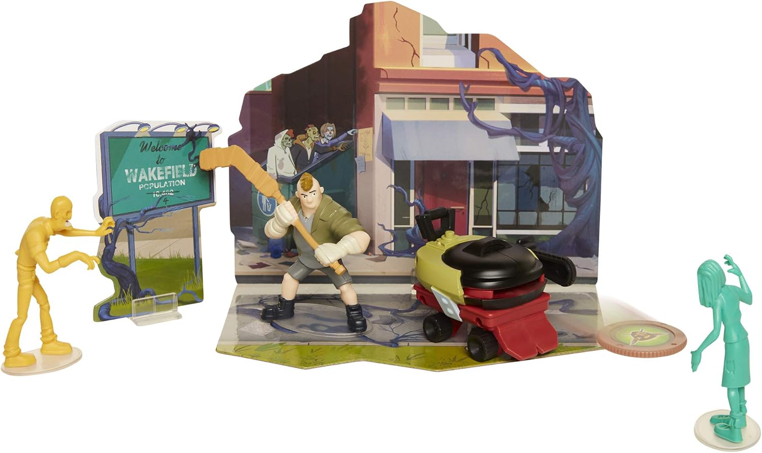 homemade action figure playsets