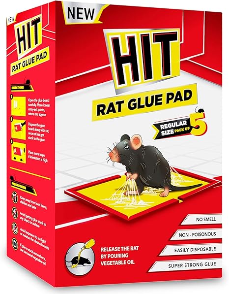 HIT Rat/Mouse Glue Pad - No Smell, Non 
