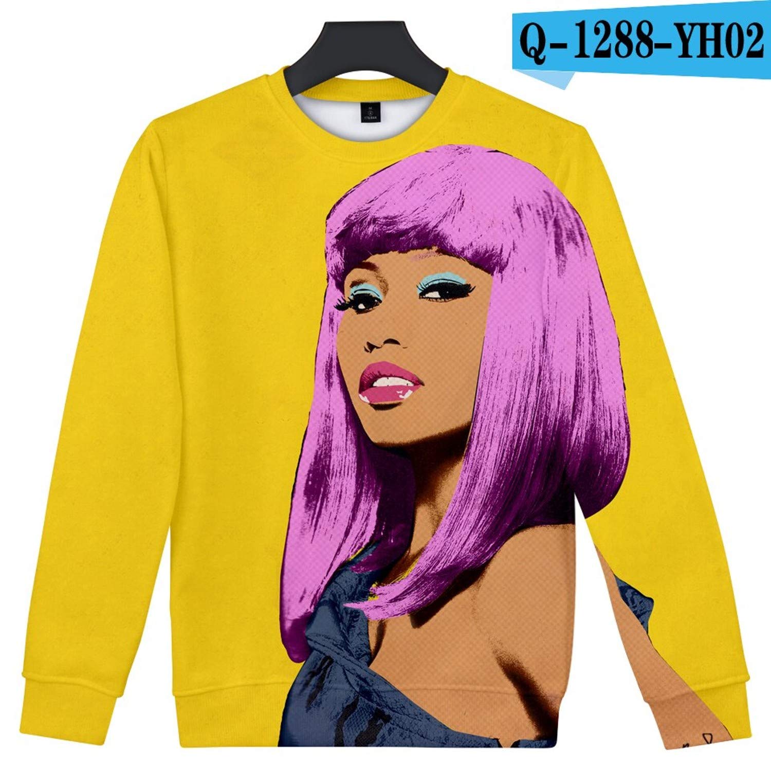Hoodies Sweatshirt Love Printed Casual ... T-Shirt Minaj Nicki I