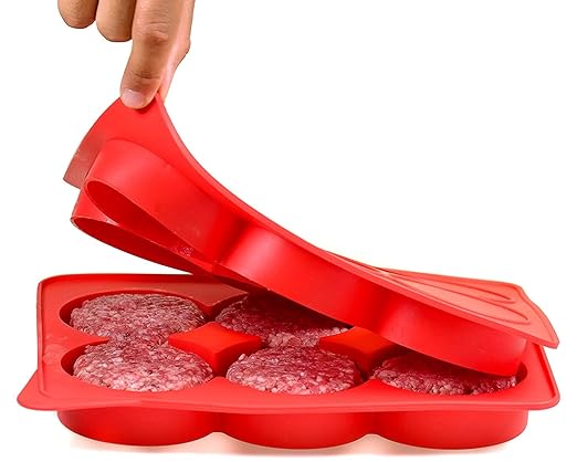 Prensa de silicona para hamburguesas y congelador, sin BPA ...