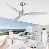 ZMISHIBO 52 Inch Ceiling Fan with Remote No