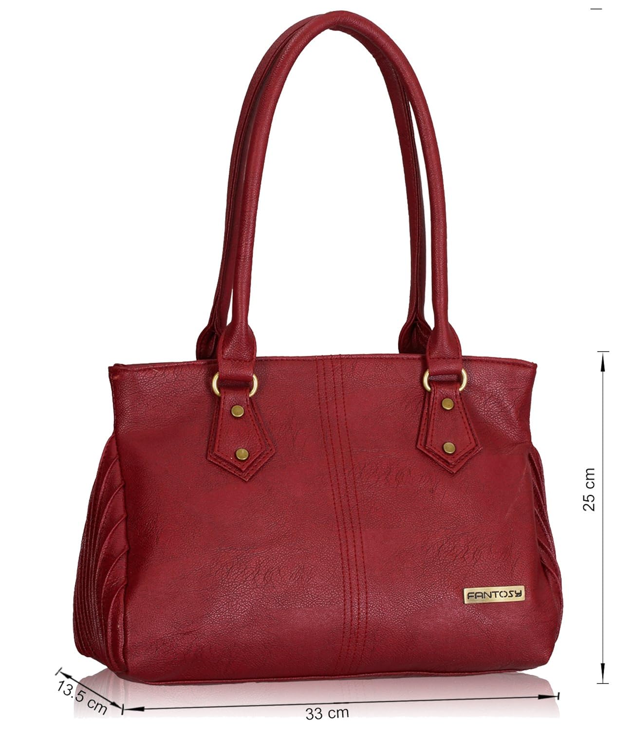 fantosy women's handbag (maroon) (fnb-444)