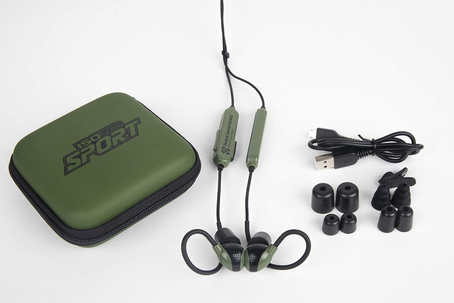 ISOtunes Sport Advance Shooting Earbuds: Tactical Bluetooth Hearing Protection: Health & Personal Care