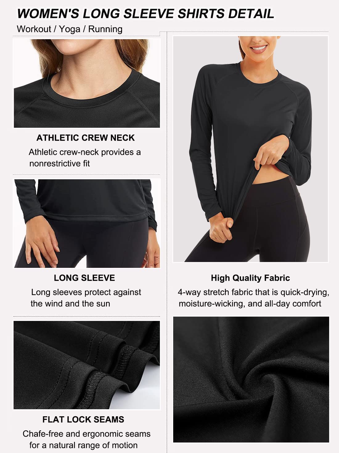 3 Pack Workout Running Shirts