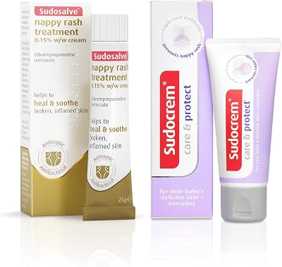 Sudocrem Sudosalve Nappy Rash Bundle 25g + 30g Care & Protect