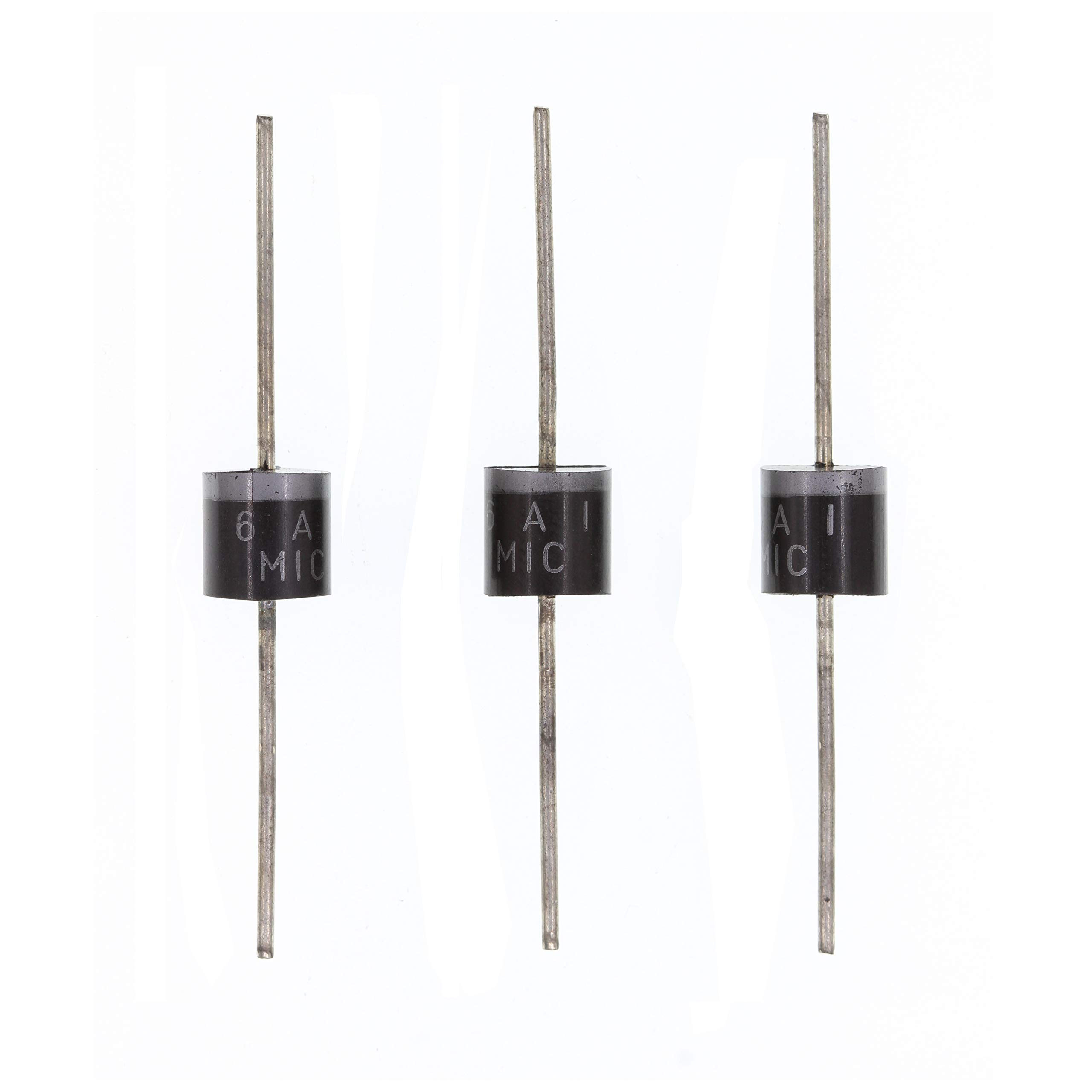 HUABAN 20PCS 6A1 Rectifier Diode 6A 100V R-6 Axial 6 Amp 100 Volt