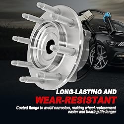 Pair 515058 Front Wheel Bearing Hub Assembly