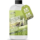 Bird Bath Cleaner, Outdoor Water Fountain Maintenance, 32oz | Not Rocket Sciences Fountains Clarifier, Cleans 160 Gallons, Dissolves Sludge &amp; Mineral Deposits, Ideal for Birds &amp; Wildlife