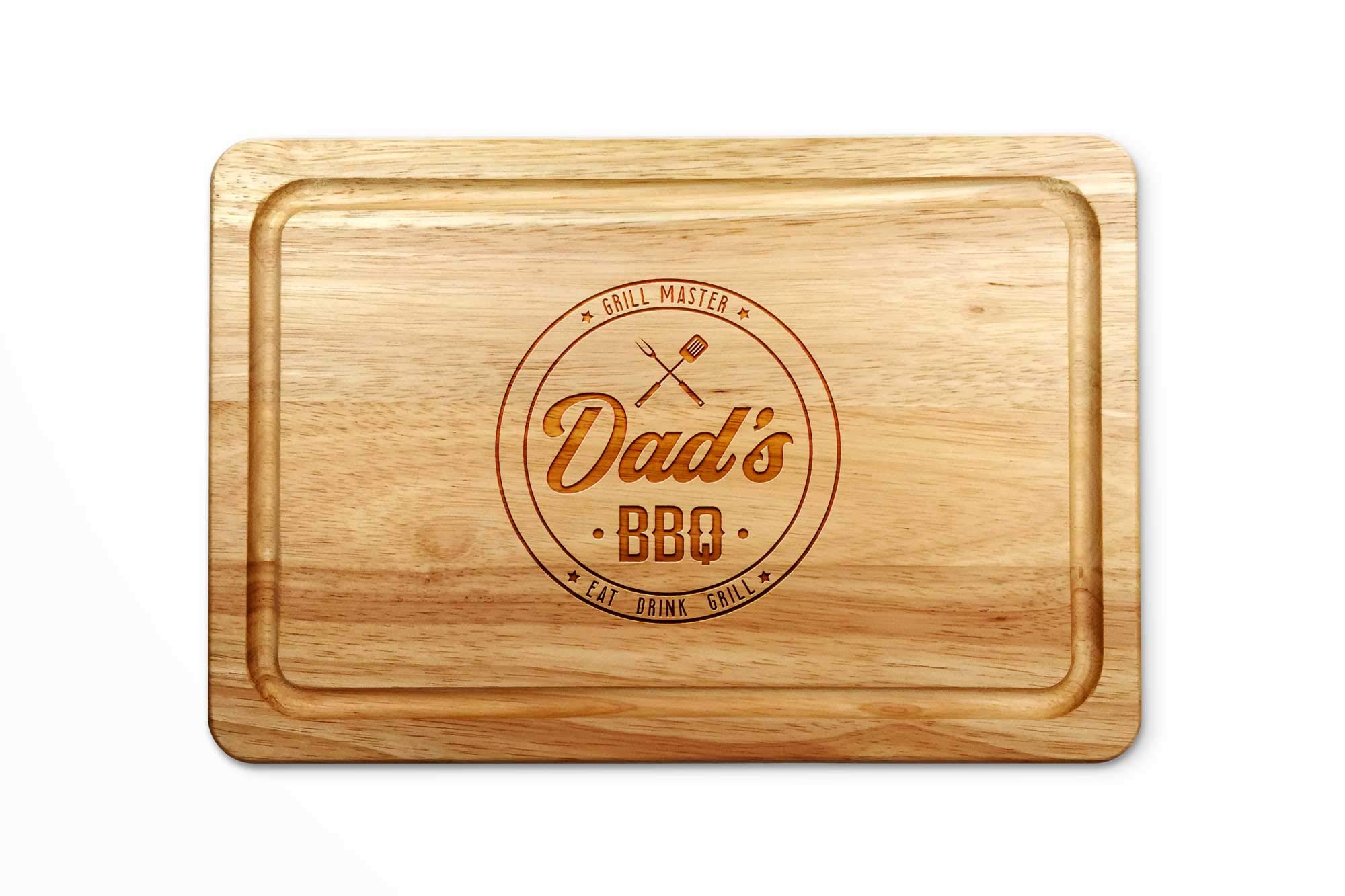 personalisedstore.co.uk Dad's BBQ Grill Master Chopping Board 30cm x 20cm