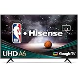 Hisense 75-Inch Class A6 Series 4K UHD Smart Google TV with Alexa Compatibility, Dolby Vision HDR, DTS Virtual X, Sports & Ga