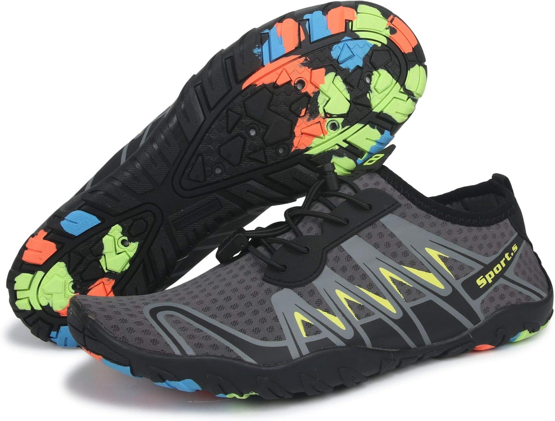 VVQI Water Shoes Mens Womens Outdoor Swim Barefoot Socks Skin Shoes for Beach Running Snorkeling Surfing Diving Yoga Exercise