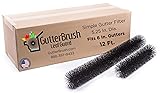 Gutter Filters By GutterBrush - 12 Ft. Prevent