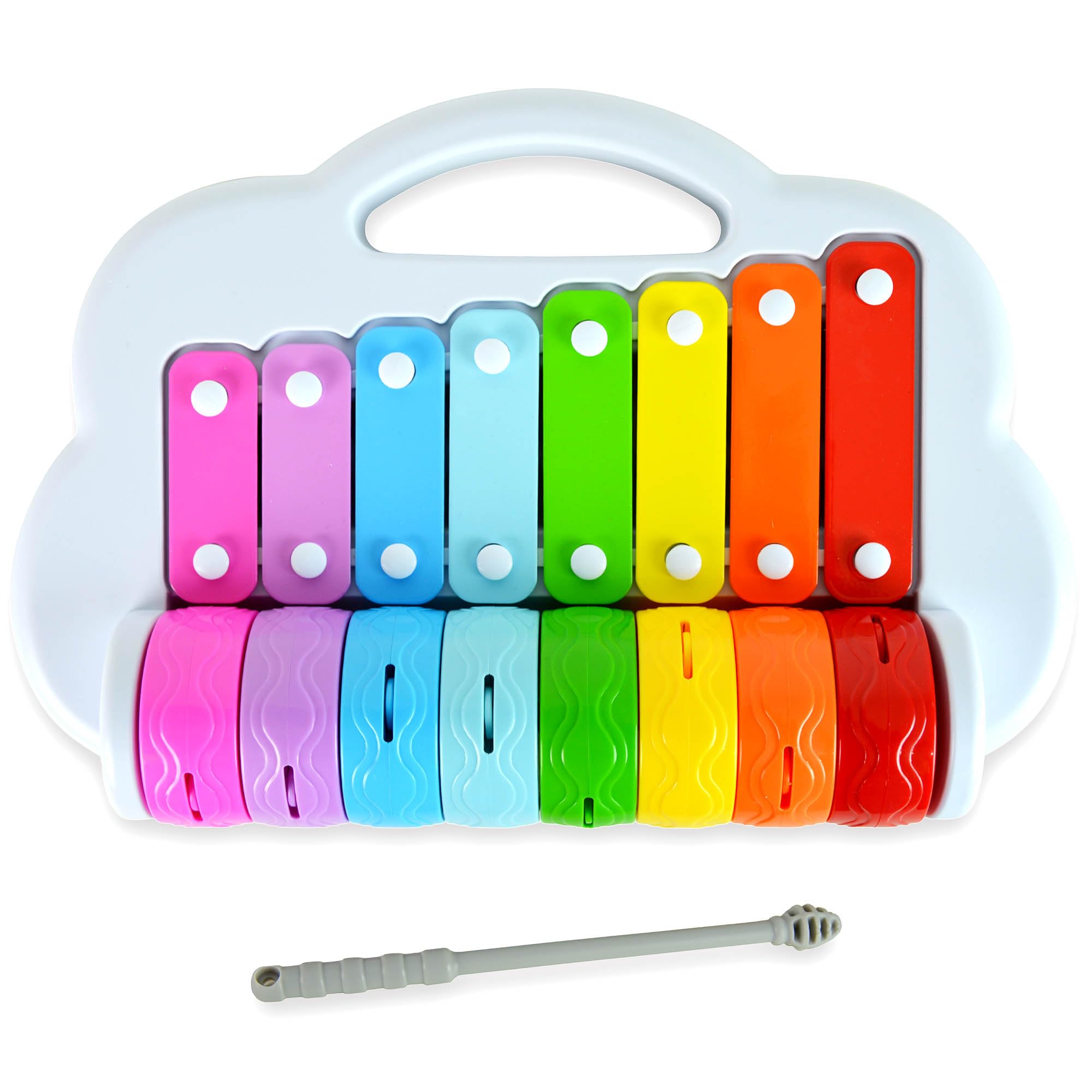Little Star Rock Roll Play Colourful Xylophone, Easy To Play Full Octave