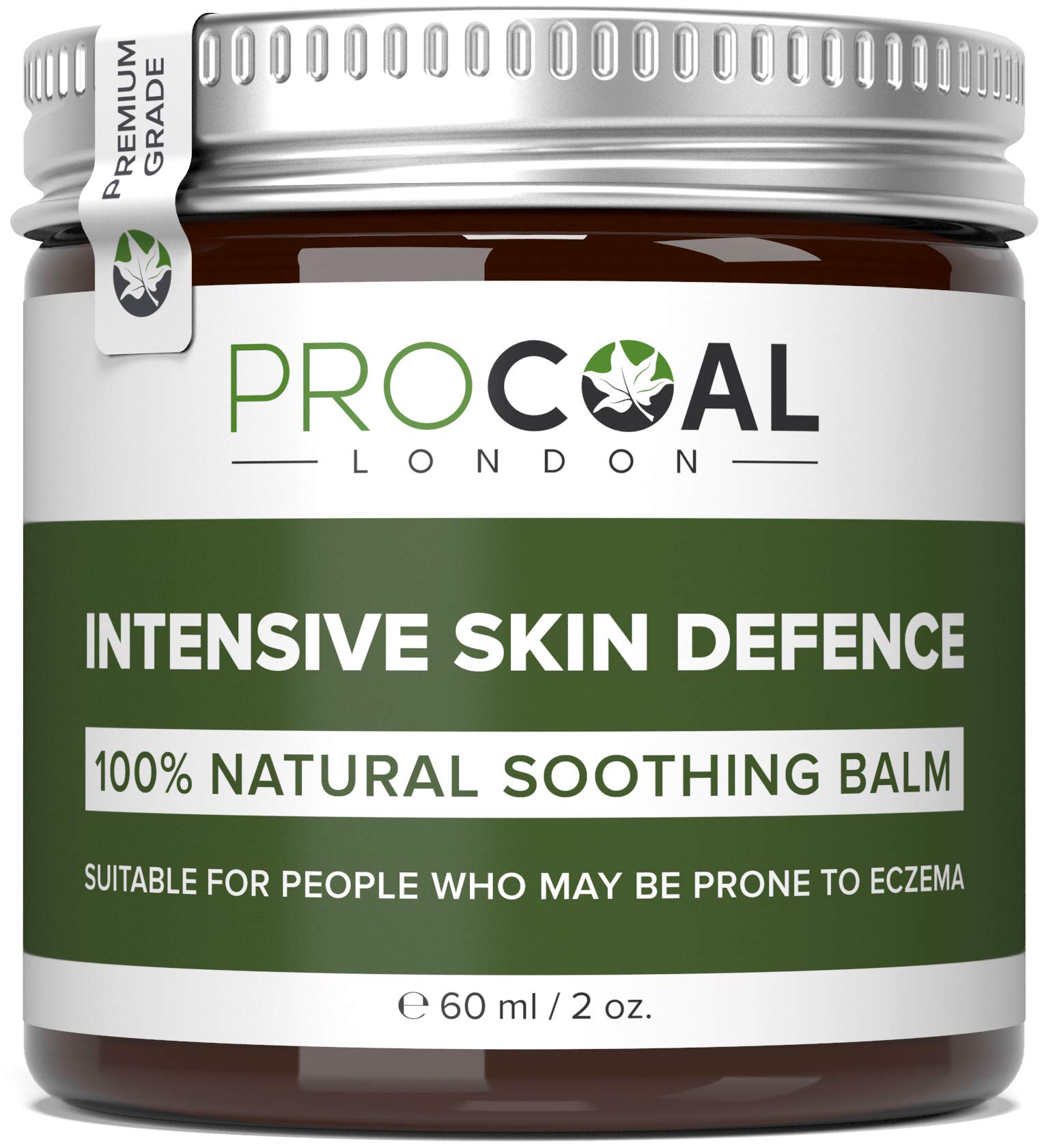 Buy Eczema Cream, 100 Natural & Vegan Intensive Skin Defence Balm 60ml