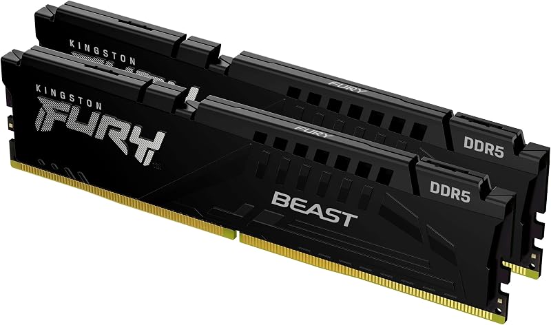 Kingston FURY Beast DDR5 32GB (2x16GB) 6800MT/s CL34 Memory Kit KF568C34BBEK2-32