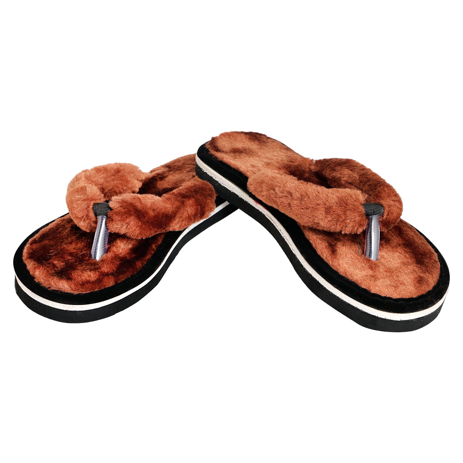 hd ladies cotton fur slipper with chritmas, new year and winter special