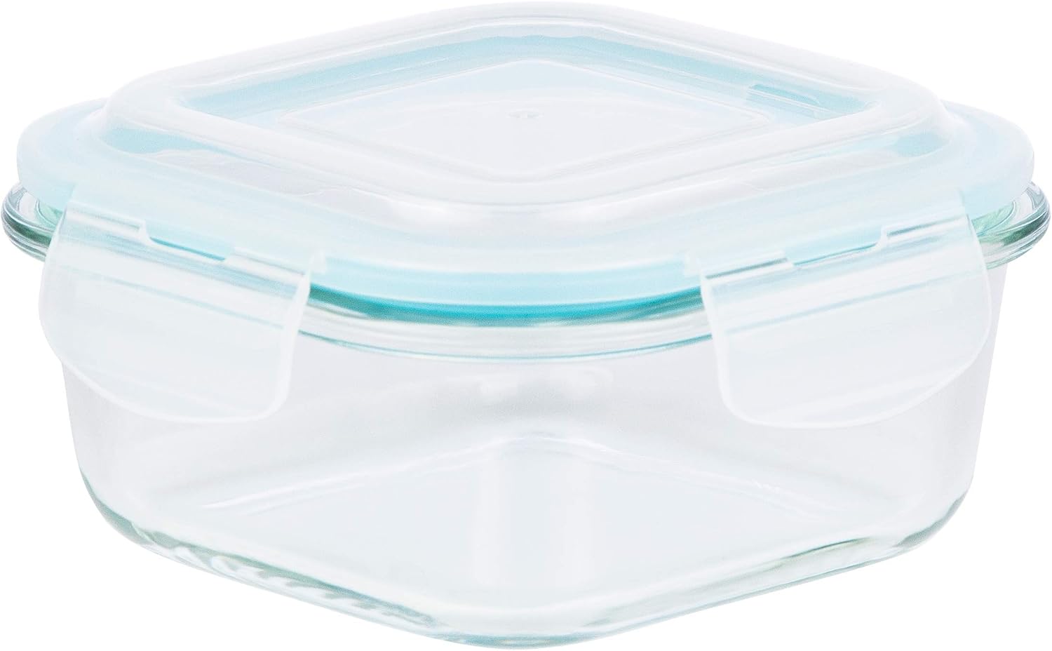 Grizzly Glass Food Storage Container Set - Ovenproof Dish with Lids - 6 x 520 ml (18 oz) Square - Air and Liquid Tight - Image 5