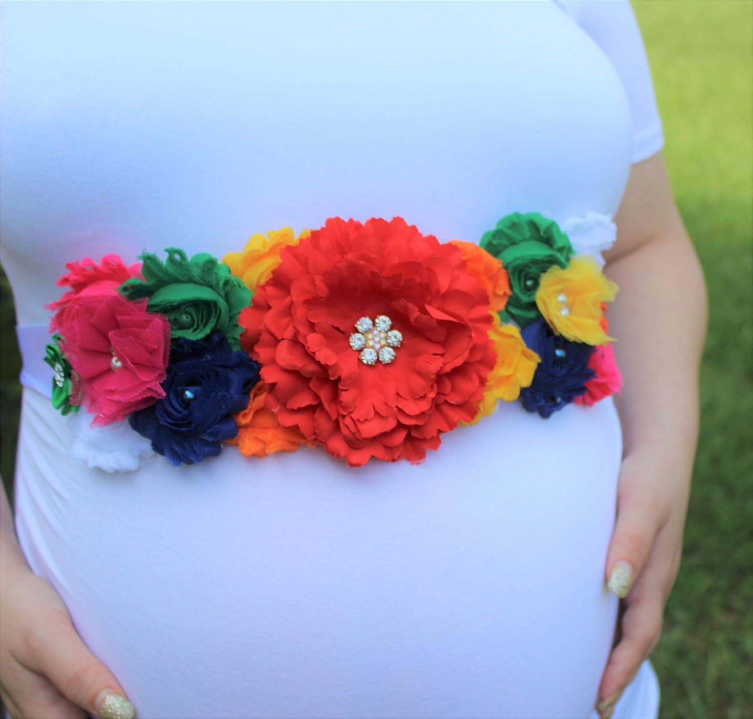 flower belt for baby shower