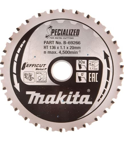 Makita A-94904 5-3/8-Inch 16-Tooth Carbide Tipped Circular Saw Blade - Ultra-Thin Kerf For Cordless Saws - View #3