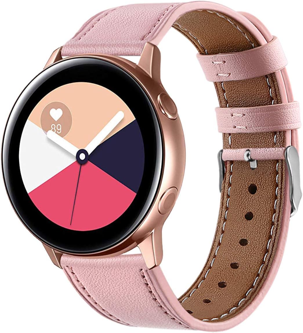 DEALELE Compatible with Samsung Galaxy Watch 6 / 6 Classic / 5 / 5 Pro / Galaxy Watch 4 / 4 Classic / 3 41mm / Active 2