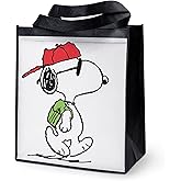 CafePress SNOOPY Joe Cool Reusable Collapsible Grocery Bag