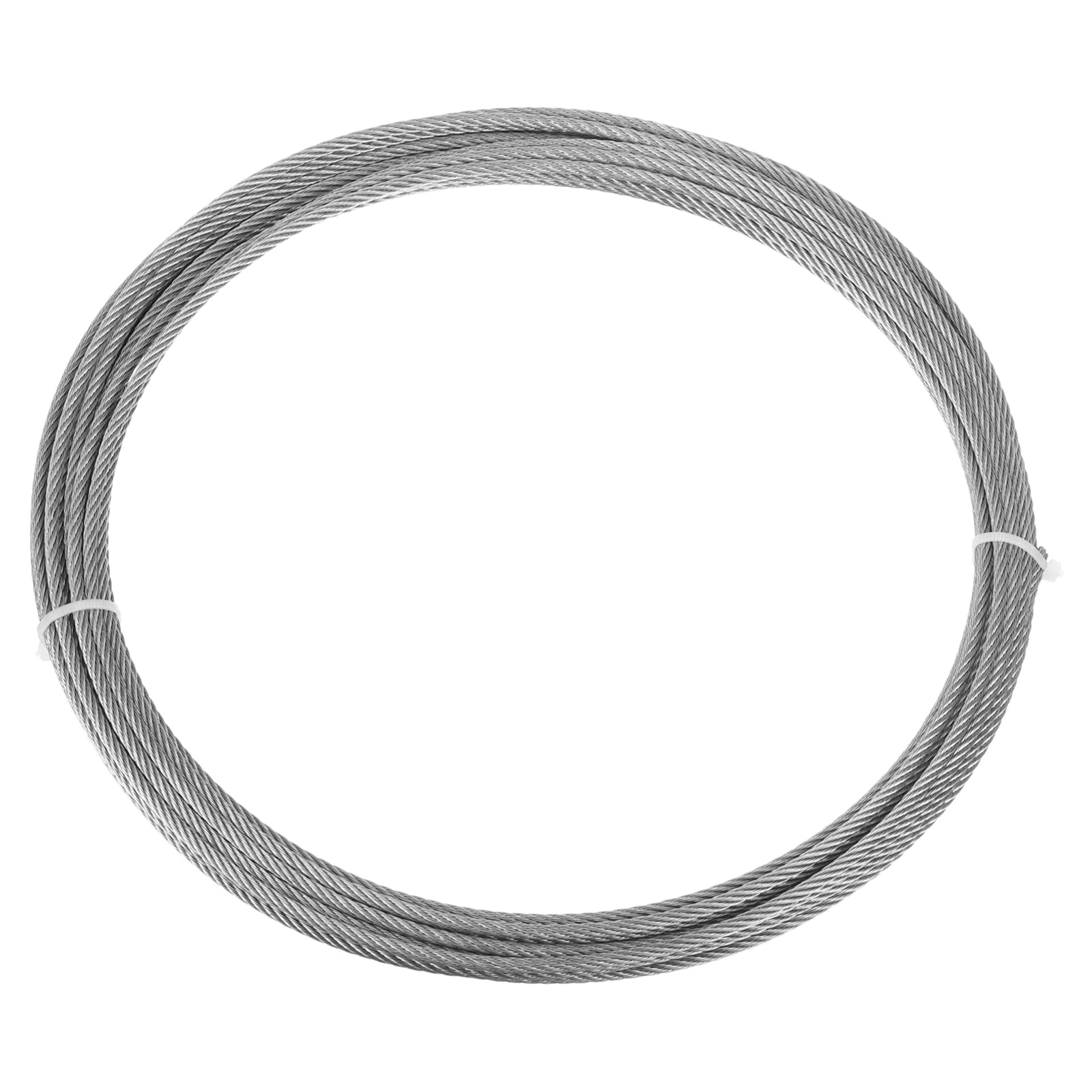 PATIKIL Picture Hanging Wire, 3mm x 10 Meters Stainless Steel Rope Cable Heavy for Hanging Picture Frame Mirror, Silver