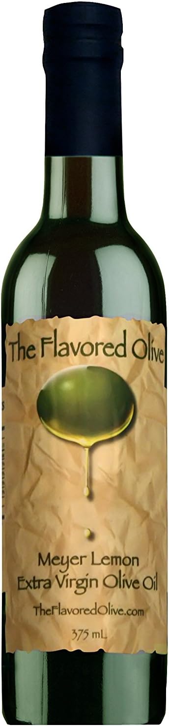 Meyer Lemon Flavored / Infused Gourmet Olive Oil, Cold Pressed