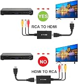 uhddadi RCA to HDMI Converter AV to HDMI Adapter 1080P PS2 PS3 DVD view 5