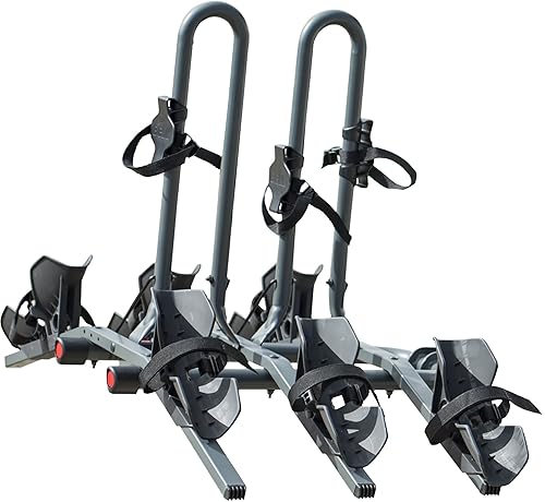 Soporte de enganche de plataforma para 3 bicicletas Bell Right Up 350
