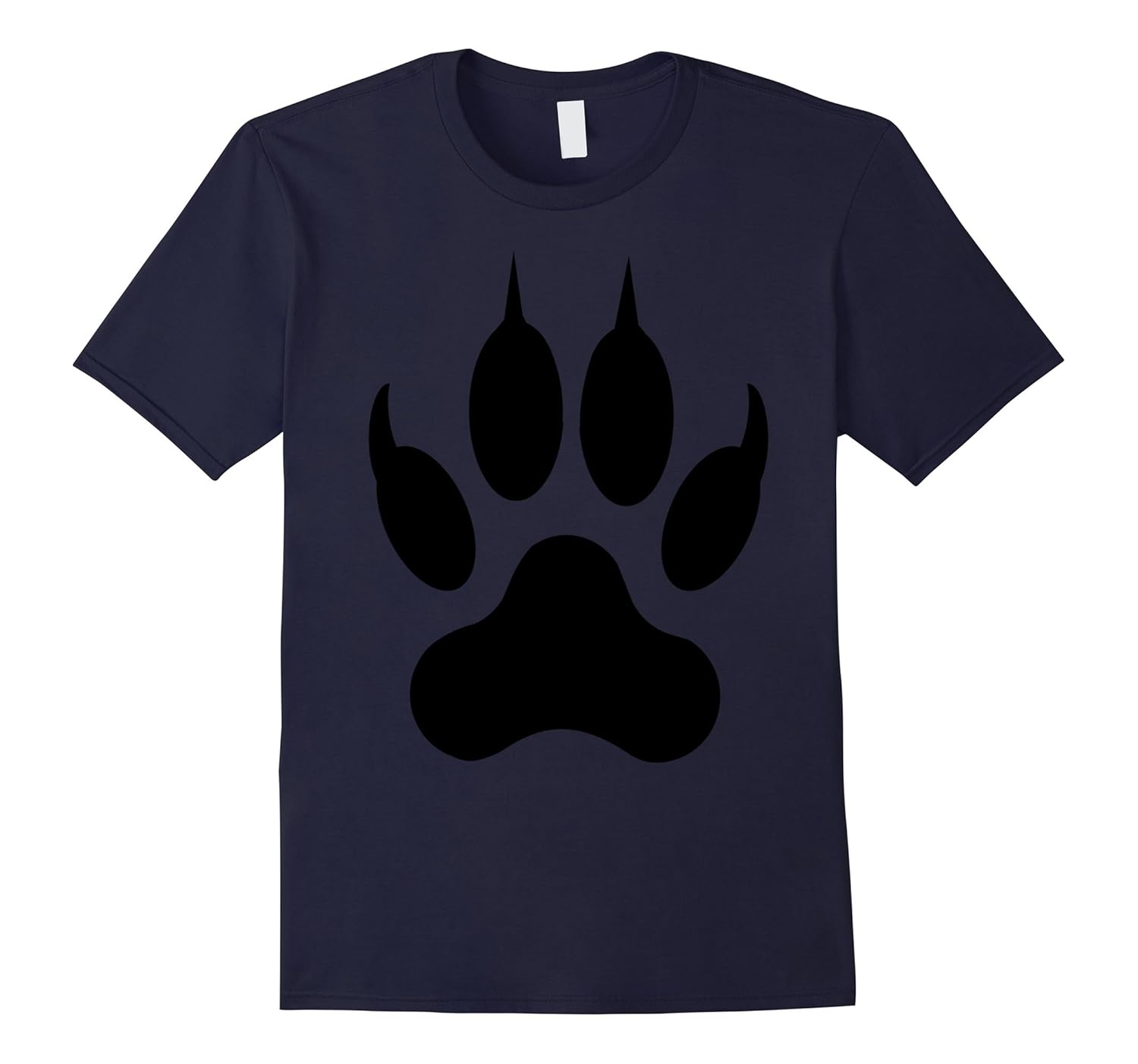 Big Dog Paw Print Shirt Groomer Dog Walker Trainer T-Shirt-ANZ