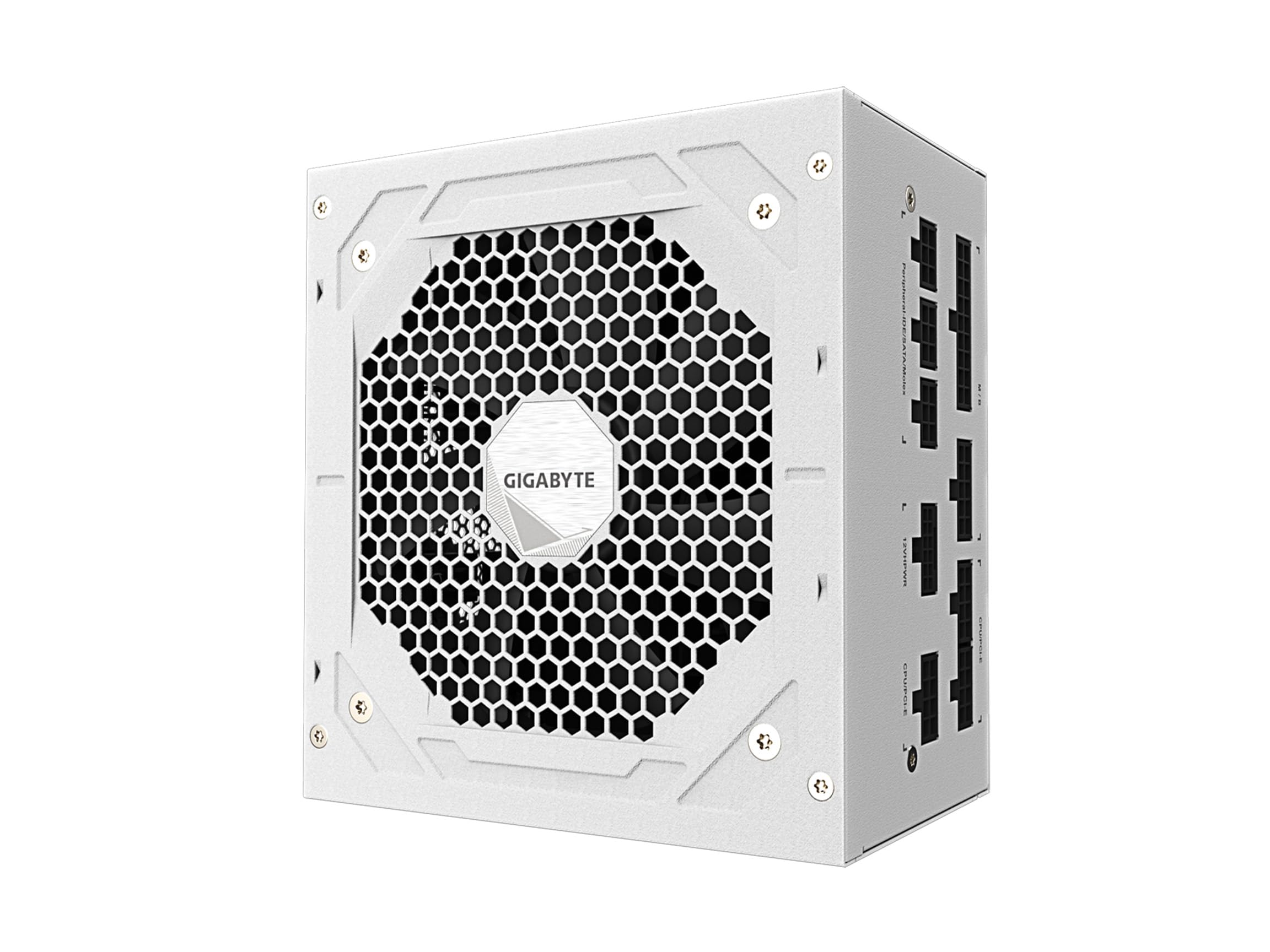 GIGABYTE GP-UD850GM PG5W - PCIe5.0 Ready - ATX3.0-850W 80 Plus Gold Certified - Fully Modular Power Supply - Japanese Capacitors