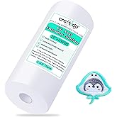 Craftido Cut Away Embroidery Stabilizer Backing 10" x 25 Yd/roll Compatible with Most Hoops 2.5oz Medium Weight for Machine Embroidery and Hand Sewing